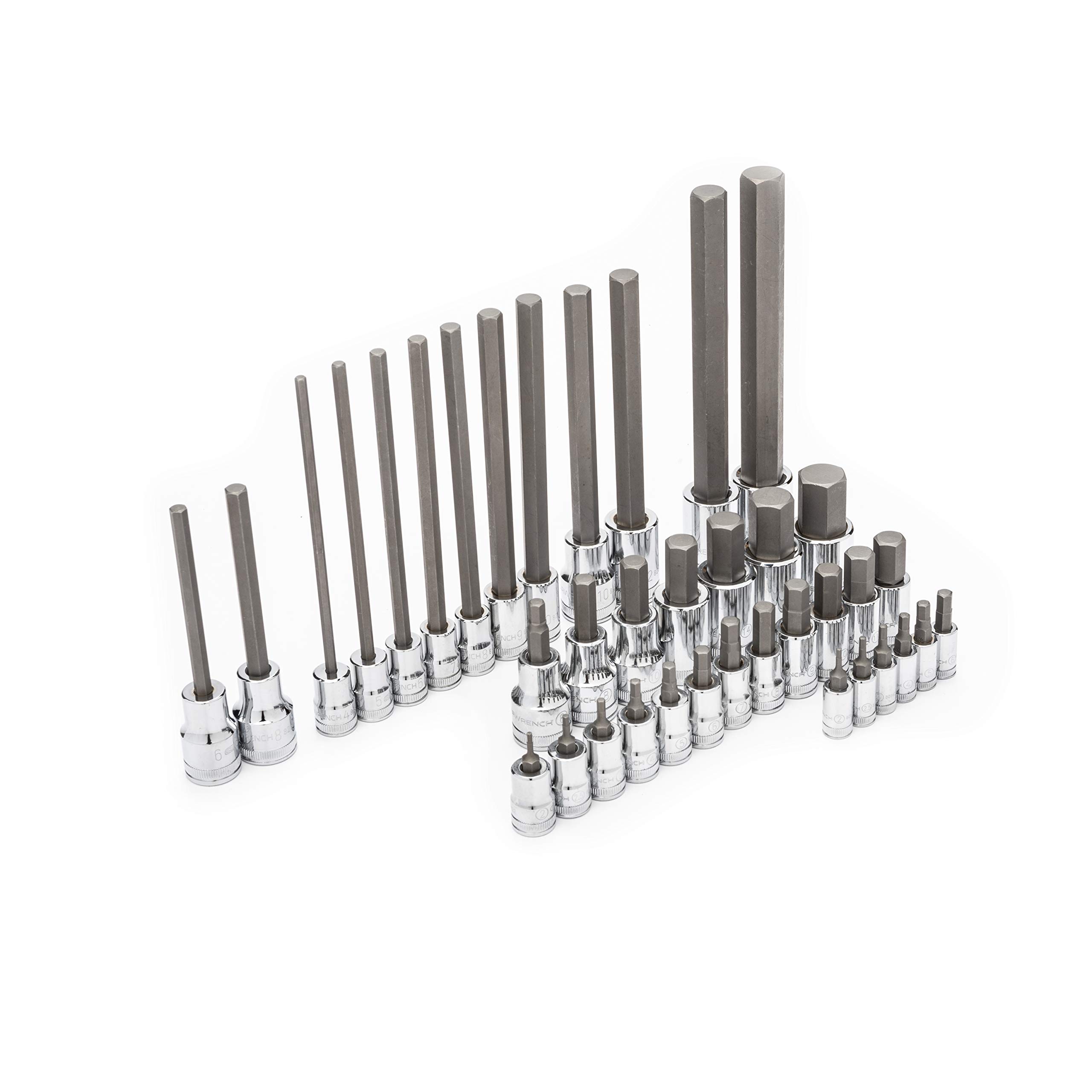 GEARWRENCH 81-Piece Master Hex Bit Socket Set (89084) - Professional Tool Kit for Automotive, Machinery & DIY Home Repairs