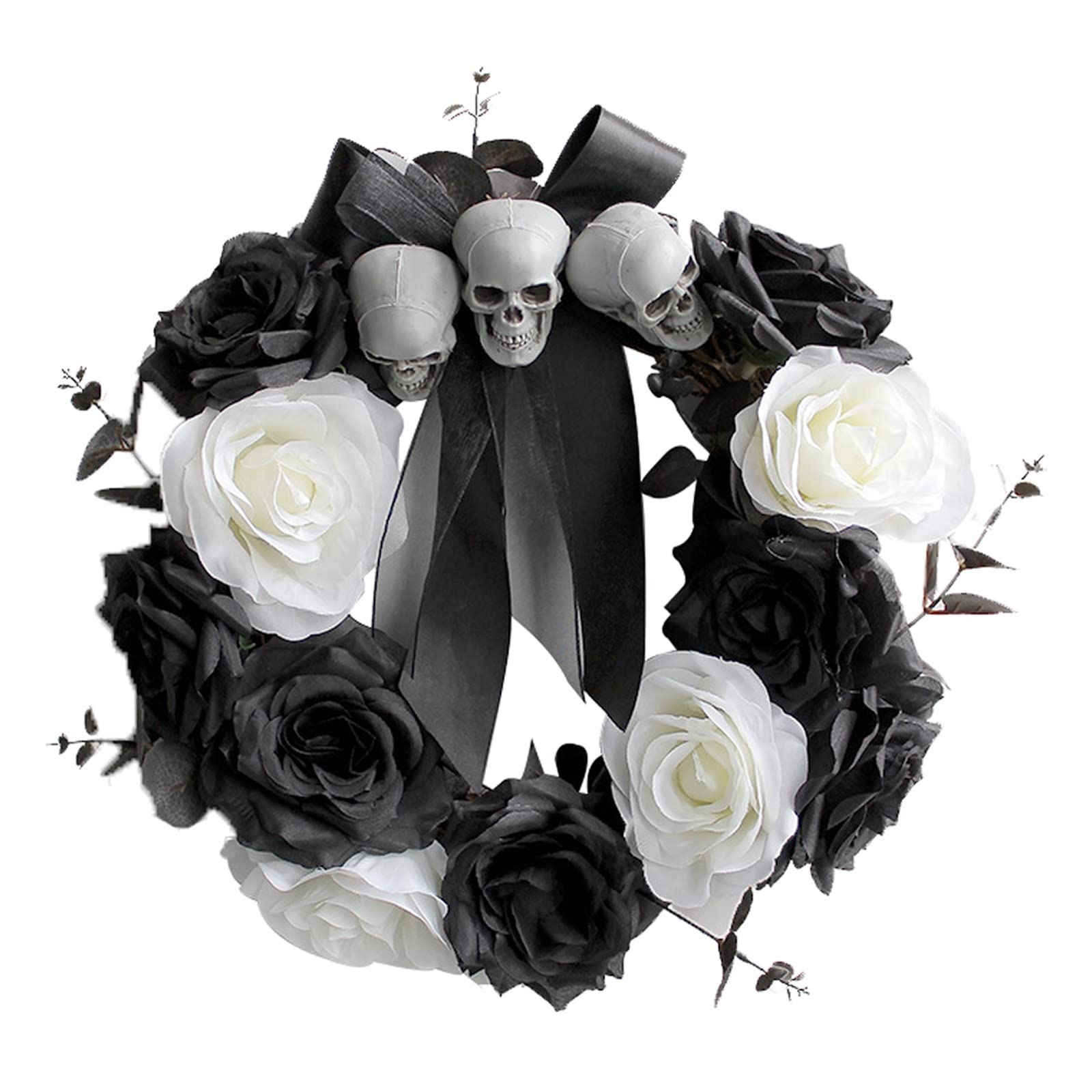 Elegant Floral Wall Wreath for Doors, Windows & Home Decor - Perfect for Weddings, Parties & Seasonal Front Door Hanging Decorations