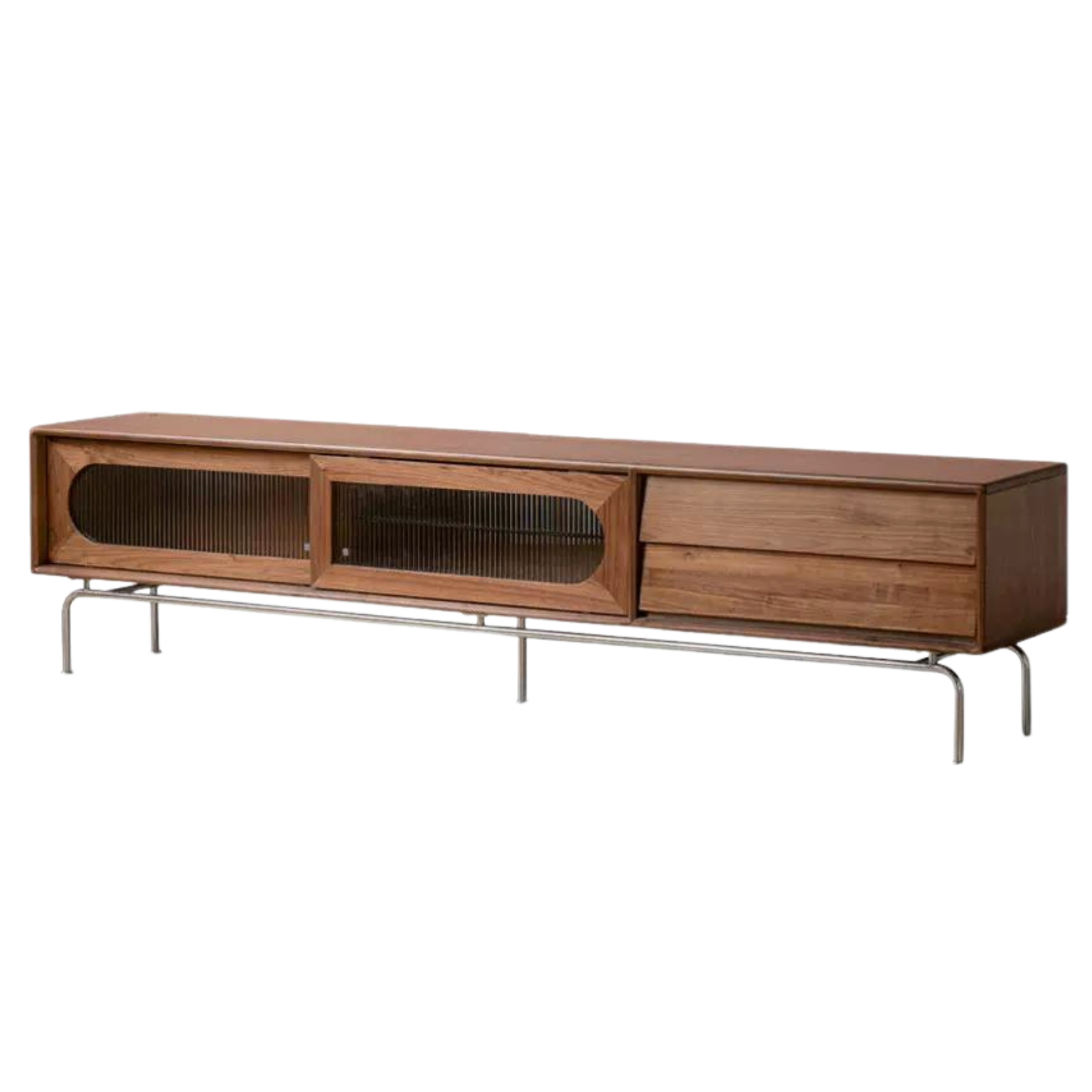 78.7x15.7x20.8 inch / 200x40x53 cm / Rich Dark Walnut color  / TV cabinet