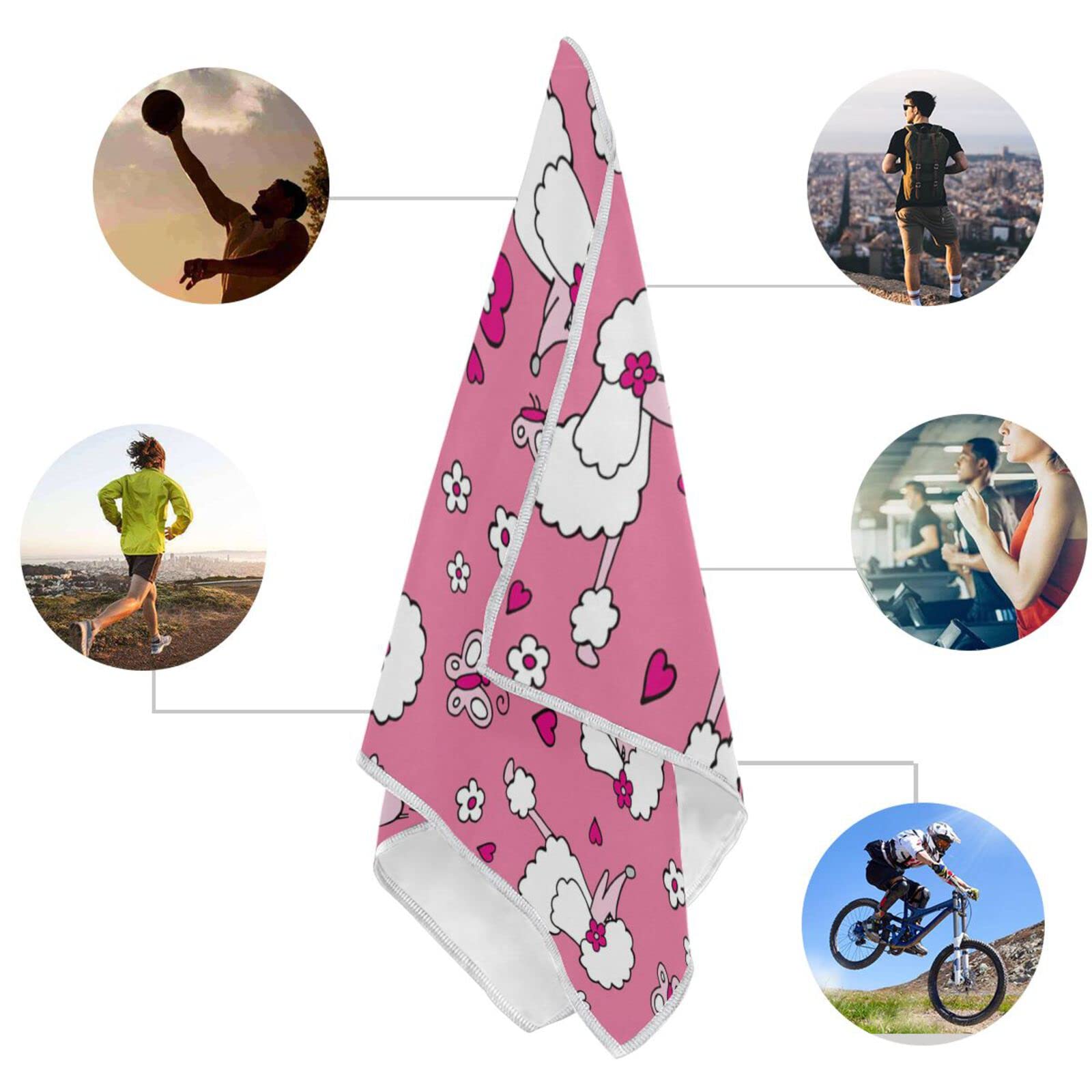 Premium Microfiber Hand Towel - Super Absorbent & Quick Dry Bath Towel for Bathroom, Hotel, Gym & Spa (15x30 Inches) - Perfect for Travel, Yoga & Post-Workout Use