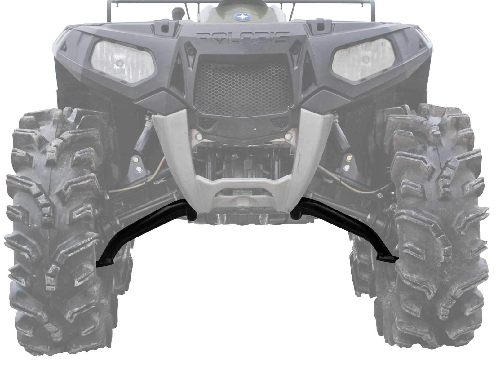 SuperATV High Clearance Lower A Arms for Polaris Scrambler 850/1000 (2013-2023) - Heavy Duty Off-Road Suspension Upgrade - Perfect for Trail Riding & Mudding