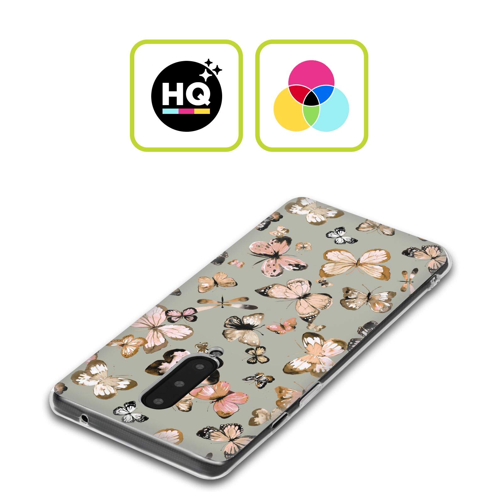Ninola Butterflies Google Pixel 6a Case | Floral Soft Gel Cover for Daily Use