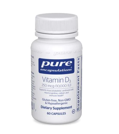 Vitamin D3 250 mcg (10,000 IU) Supplement - High Potency Immune & Bone Support - for Adults & Kids - Supports Healthy Mood & Energy - Ideal for Winter Months & Indoor Lifestyles