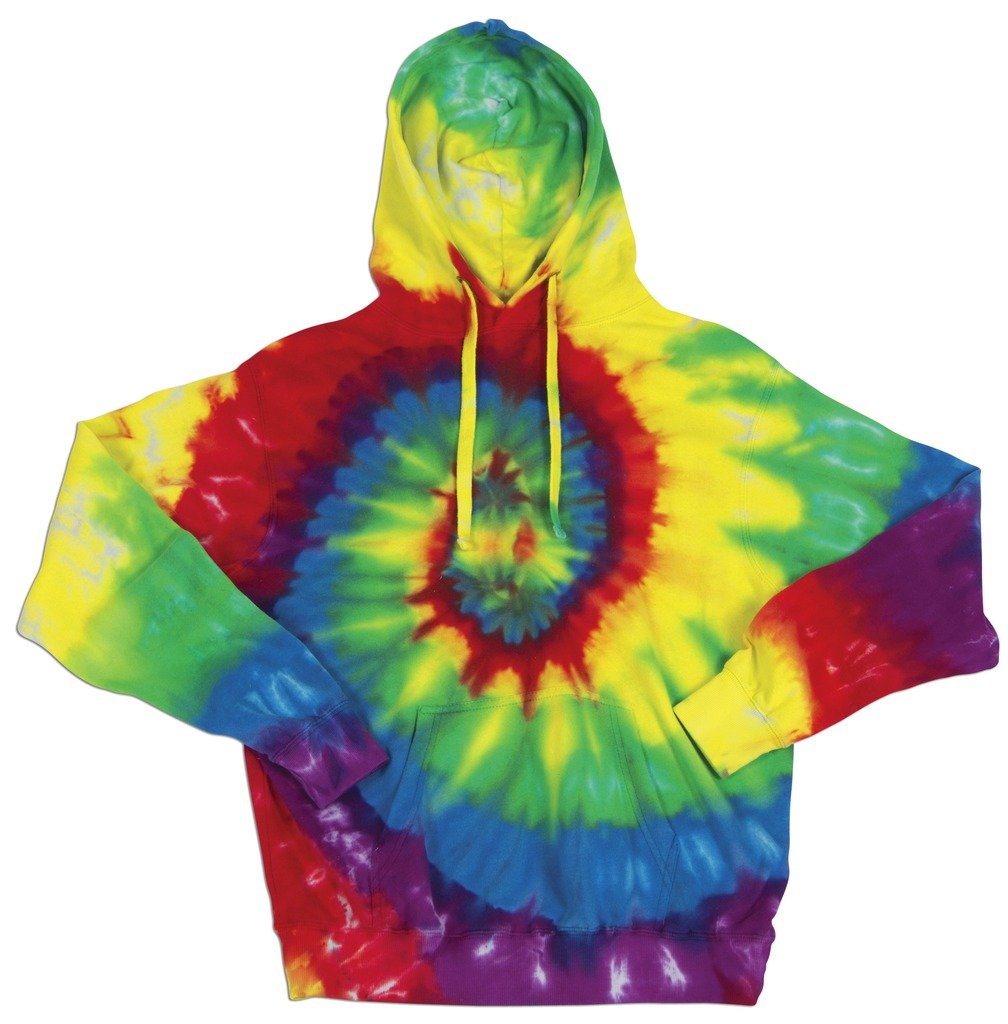 Unisex Tie Dye Hoodie - Comfortable Yoga Clothing for Men & Women - Perfect for Yoga, Gym Workouts and Casual Wear