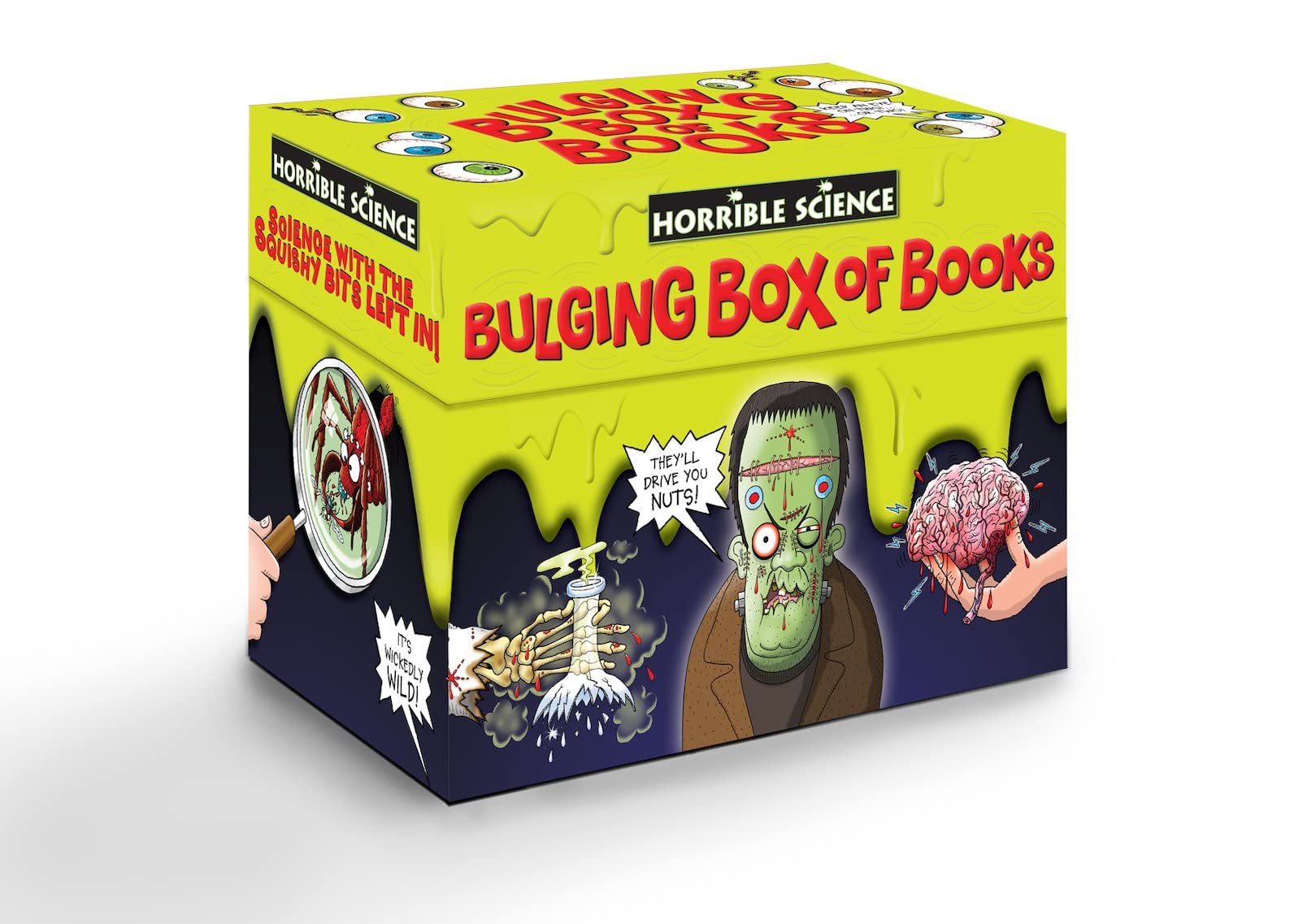 Horrible Science: Bulging Box of 20 Brilliant STEM Books for Kids - Perfect for Homeschooling, Classroom Learning & Science Enthusiasts