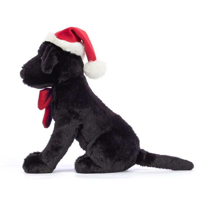 Jellycat Winter Warmer Pippa Black Labrador Plush Dog Toy - Soft & Cuddly Stuffed Animal for Kids & Adults | Perfect Gift for Christmas, Birthdays & Home Decor