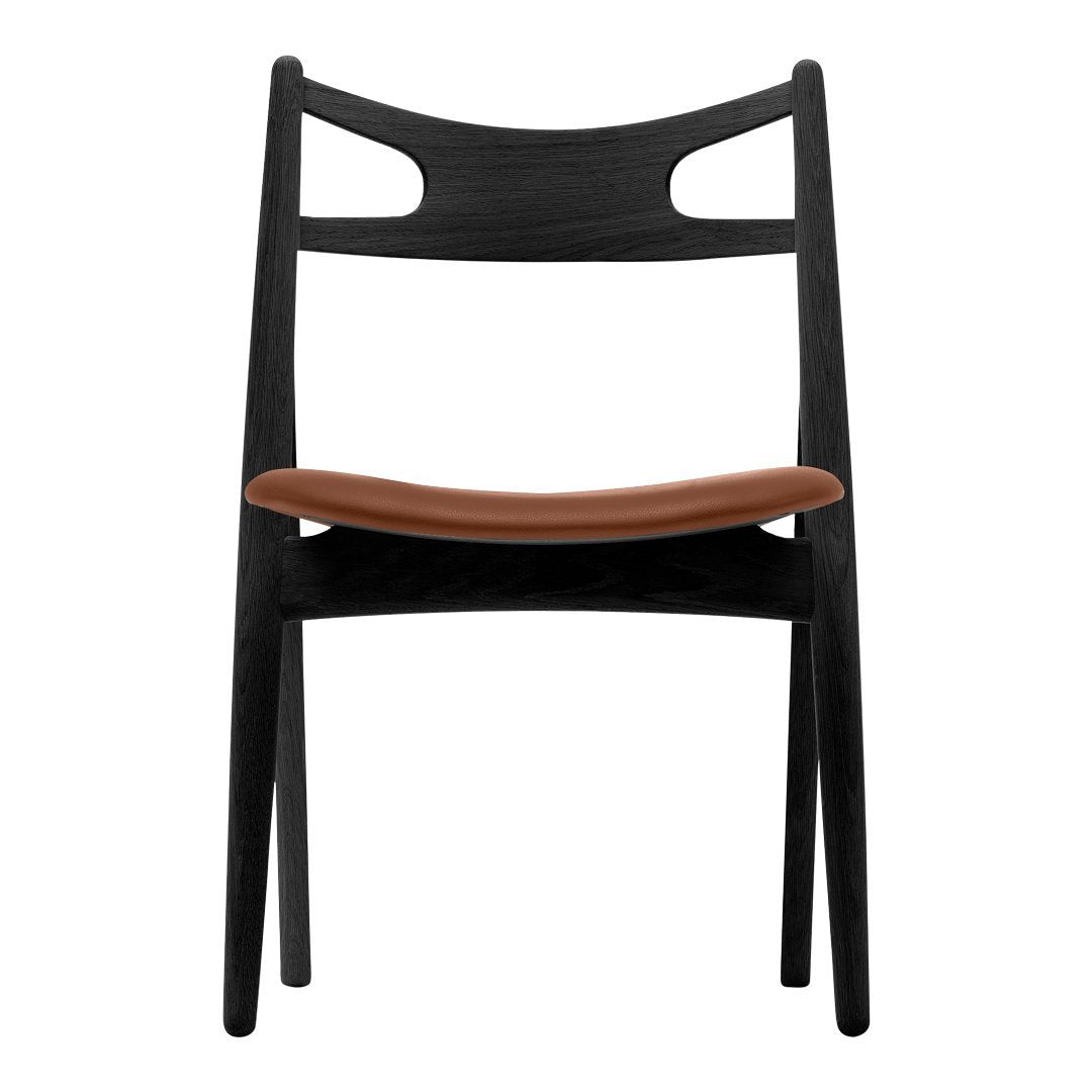 CH29P Sawbuck Chair - Solid Wood Folding Chair for Outdoor Camping, Picnics & Events - Durable & Portable Wooden Chair for Patio, Garden & Backyard