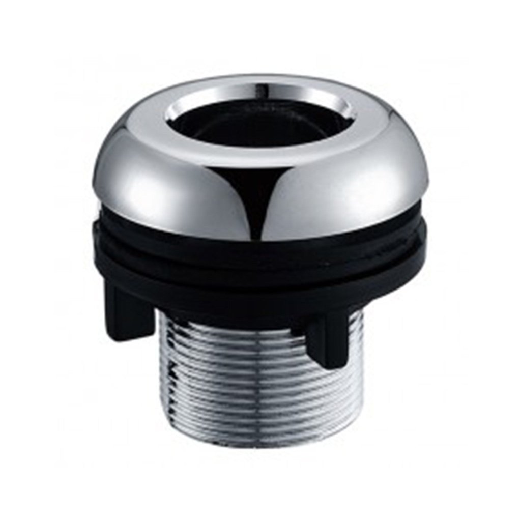 Lanvain Chrome Receiver Cap Styling Chair 609B - Replacement Part for Salon & Barber Chairs - Perfect for Hairdressing & Beauty Salon Use