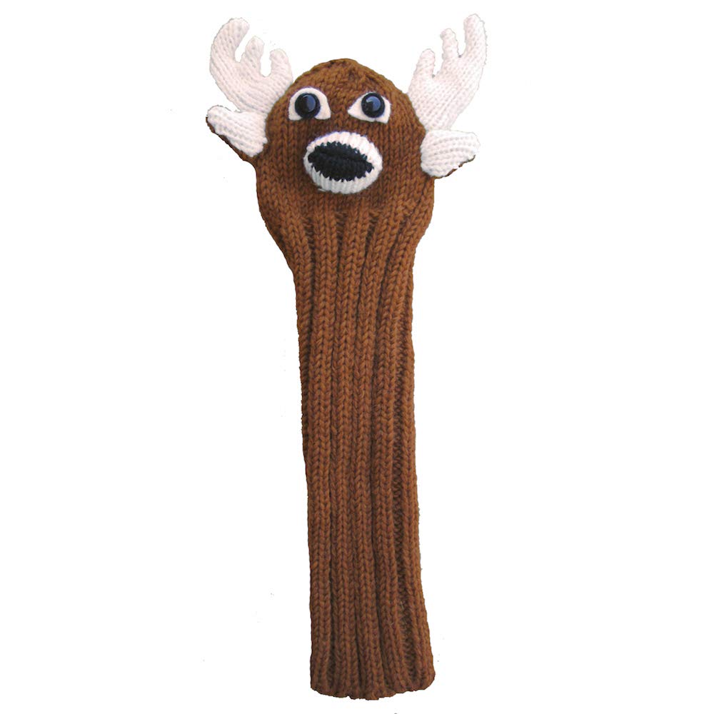 Deer Driver Headcover for Golf Clubs - Premium Golf Club Head Cover Protector with Stylish Deer Design - Perfect for Golf Enthusiasts & Outdoor Sports Lovers