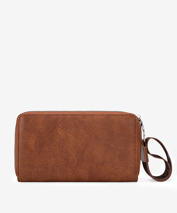 Wrangler Boot Stitch Bifold Wallet for Men - Genuine Leather Slim RFID Blocking Credit Card Holder - Perfect for Everyday Carry, Travel & Outdoor Adventures