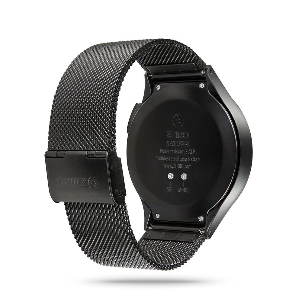 Saturn Unisex Digital Watch - Waterproof Sports Watch for Men & Women, Black - Perfect for Running, Swimming & Outdoor Activities
