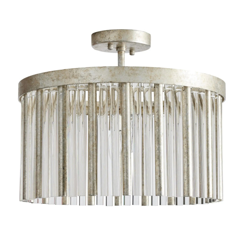 Andalucia Flush Mount Ceiling Light - Modern LED Flushmount Fixture for Bedroom, Kitchen, Hallway - Energy Efficient Indoor Lighting Solution