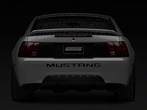 Raxiom Black Housing Smoked Lens Tail Lights & Sequential Tail Light Kit for 1999-2004 Ford Mustang (Excludes 99-01 Cobra) - Upgrade Your Ride for Night Driving & Car Shows
