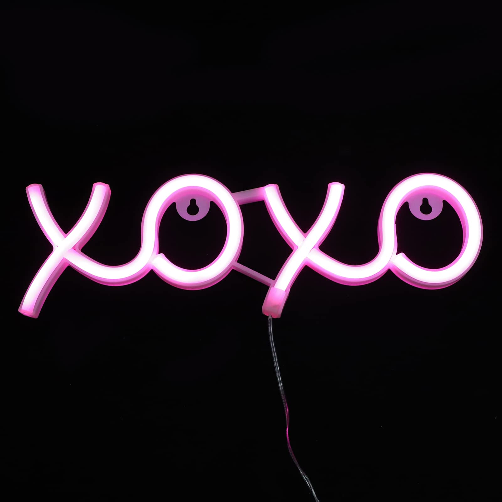 STOBOK Neon Sign LED Light - USB Powered Custom Decor for Bar, Pub, Store, Club, Garage, Home & Party | Wall Art, Night Light & Desk Lamp | Perfect for Birthday, Wedding & Business Decorations