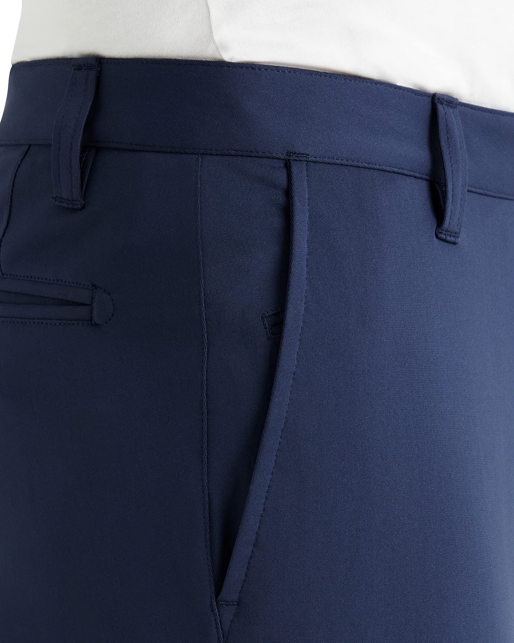 Rhone Commuter Men's Slim-Fit Dress Pants - Stretch Fabric All-Day Comfort Work Pants for Business & Travel - Wrinkle Resistant Navy Slim-Straight Leg Casual Pants (Size W40-33L) - Perfect for Office Wear, Business Trips & Daily Commute
