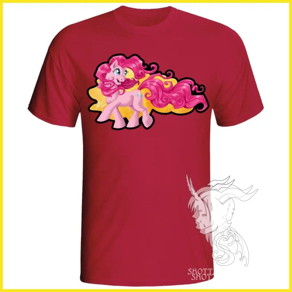 My Little Pony Pinkie Pie Graphic T-Shirt for Kids & Adults - Fun Cartoon Character Tee for Casual Wear, Cosplay & Gifts