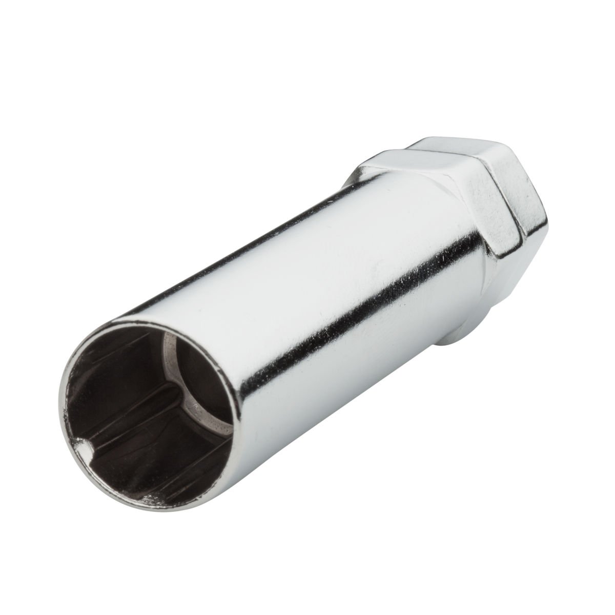 20 Chrome 14x1.5B Spline Lug Bolts for Aftermarket Wheels - 27mm Shank for Car Customization