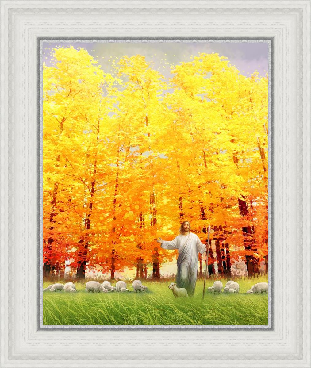 Autumn Breeze By Yongsung Kim - Premium Korean Wall Art Print for Home & Office Decor - Perfect for Living Room, Bedroom, and Gift Giving