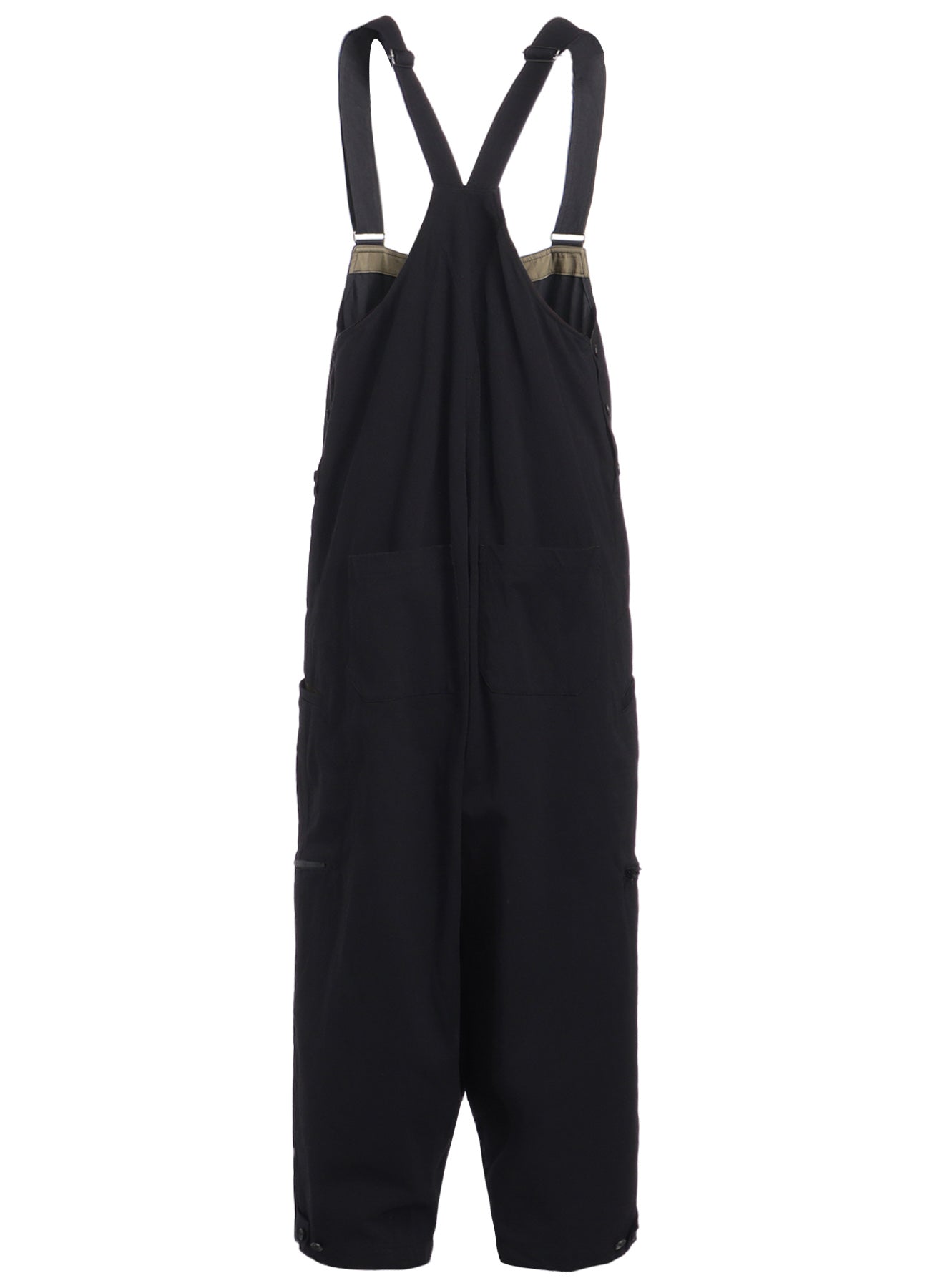 Premium Cotton Hemp Twill Overalls with Gusseted Zippered Pockets - Durable Workwear for Farming, Gardening & Outdoor Activities