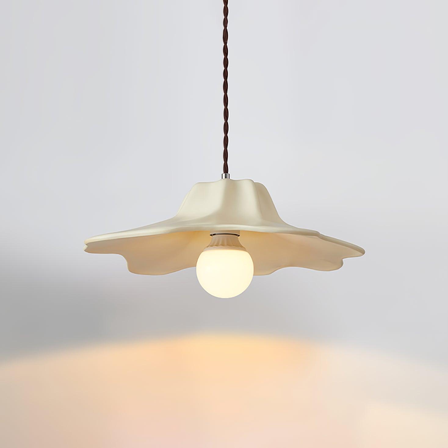 Modern Alien Pendant Lamp - Unique UFO-Inspired Ceiling Light Fixture for Living Room, Bedroom & Dining Room Decor - Perfect for Sci-Fi Themed Home Interiors