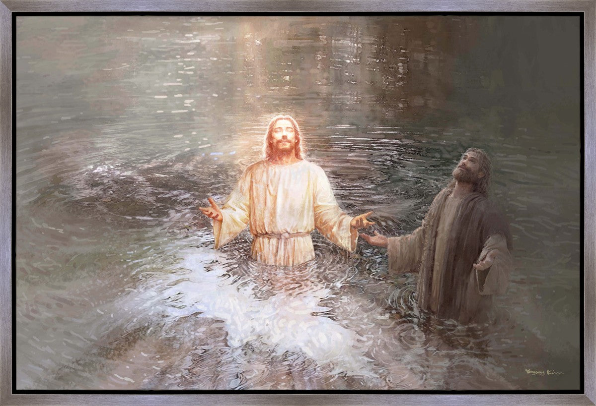 Son of God Gallery Wrap Canvas - Religious Wall Art for Home & Church Decor - Perfect for Living Room, Bedroom & Worship Spaces