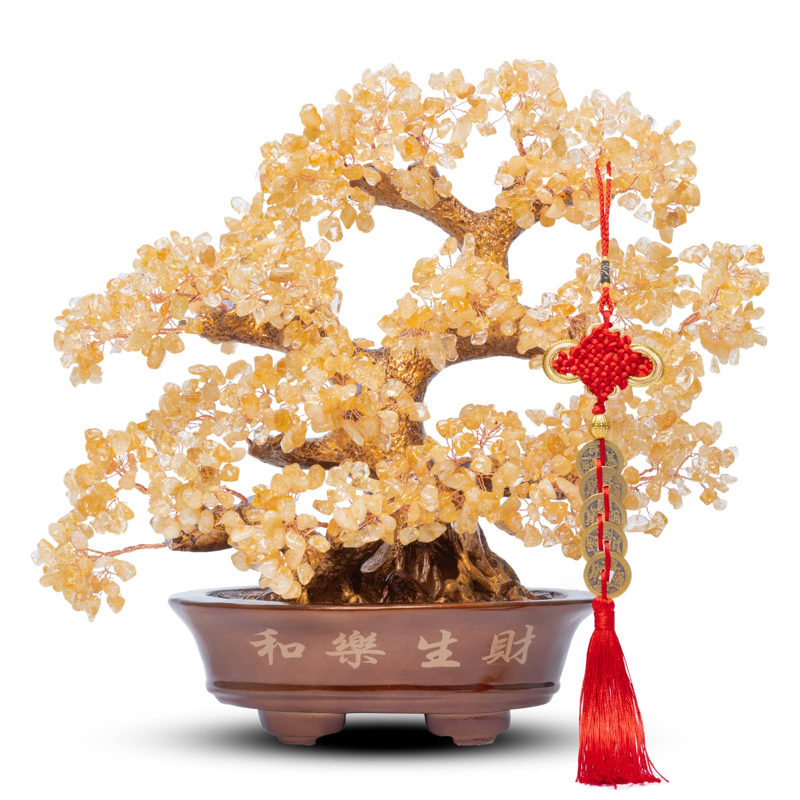 Natural Large Citrine Crystal Tree – 14