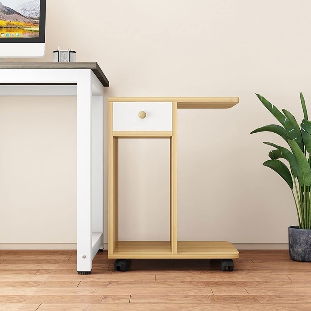 Adjustable Lockable Wheels CPU Stand for PC Tower - Sturdy Home & Office Computer Stand with Smooth Mobility (Teak Color) | Perfect for Gaming Setups, Workstations & Bedroom Desks