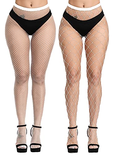 2 Pairs-white(big+medium Hole)