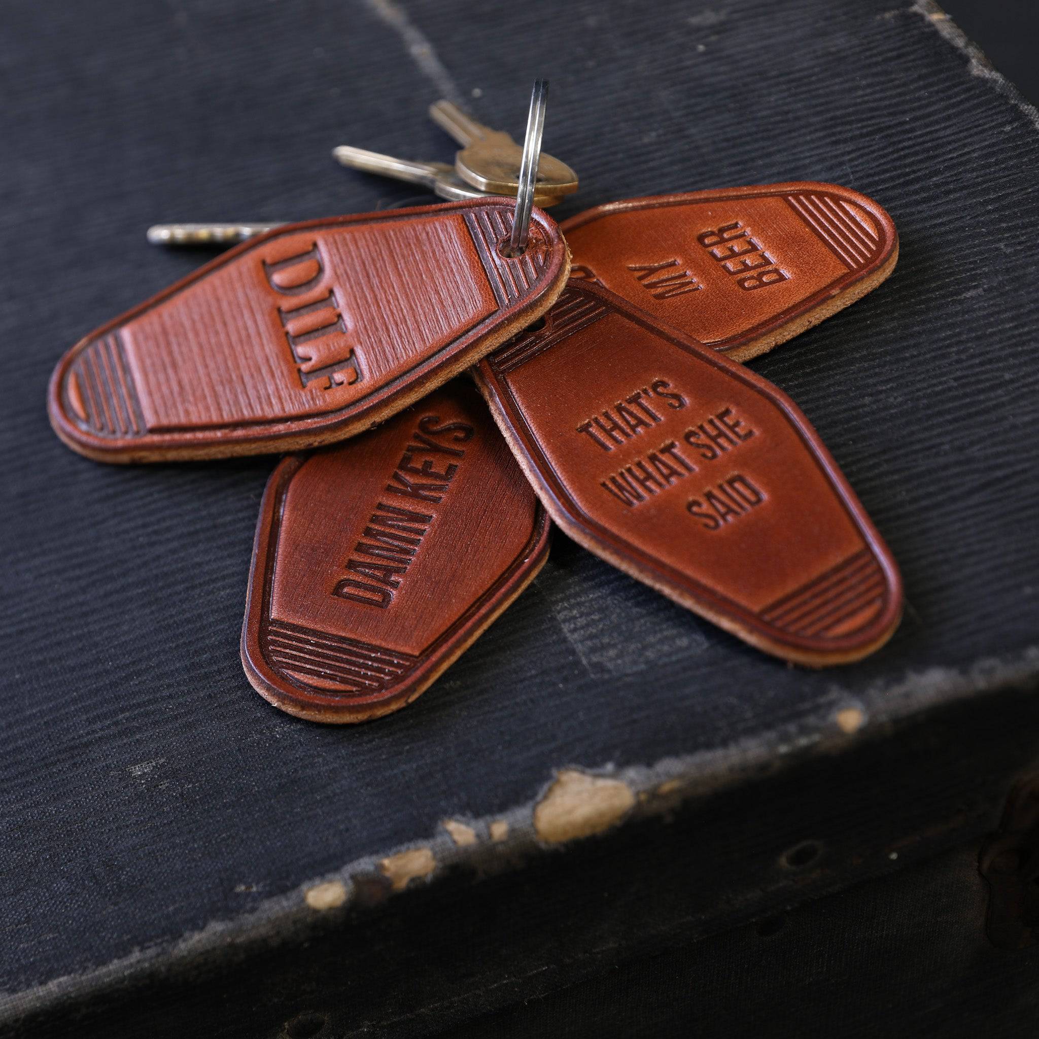 Personalized Engraved Keychain for Dad - Unique Gift for Father's Day, Birthday, Anniversary | Durable Metal Key Ring with Custom Message - Perfect for Everyday Use, Travel & Car Keys