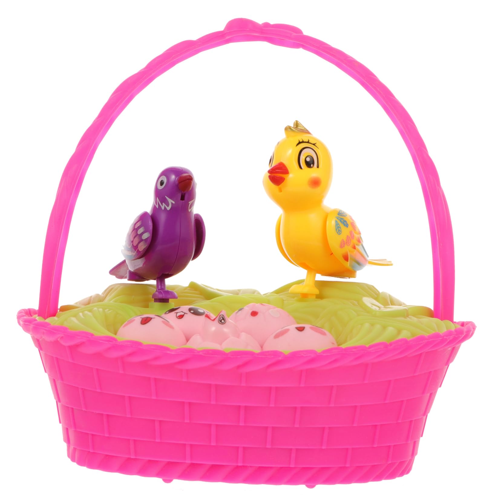 Colorful Electronic Talking Parrot Toy with Cage - Interactive Educational Bird Toy for Kids, Fun Animal Running & Brain Development Game - Perfect for Birthday Gifts, Classroom Rewards & Pretend Play