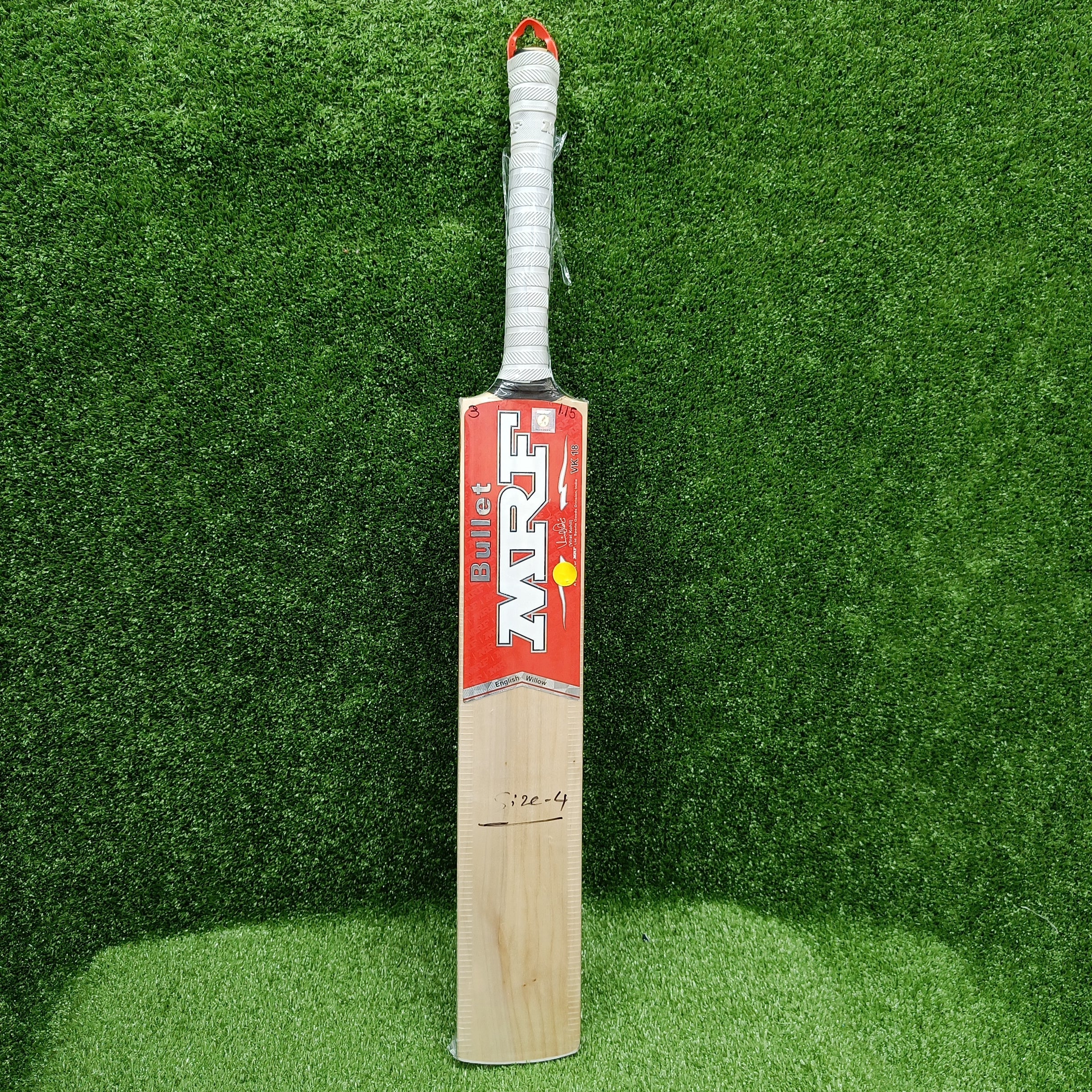 MRF Bullet Junior Cricket Bat - Lightweight & Durable for Kids & Youth | Perfect for Practice, Matches & Training Sessions