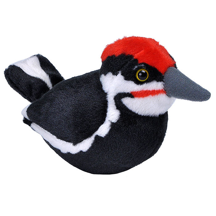Audubon Pileated Woodpecker Bird Figurine - Realistic Hand-Painted Woodpecker Statue for Home Decor, Nature Lovers Gift & Birdwatching Collection - Perfect for Bookshelf Display, Garden Ornament, and Wildlife Enthusiasts