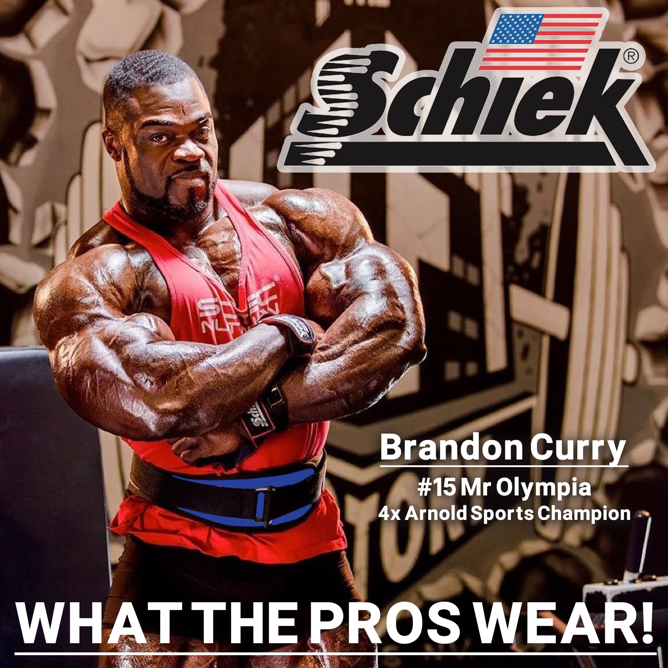 Schiek Sports 2004 Weight Lifting Belt for Men & Women - Premium Neoprene Nylon Gym Belt for Powerlifting, CrossFit & Strength Training - Ideal for Deadlifts, Squats & Olympic Lifting
