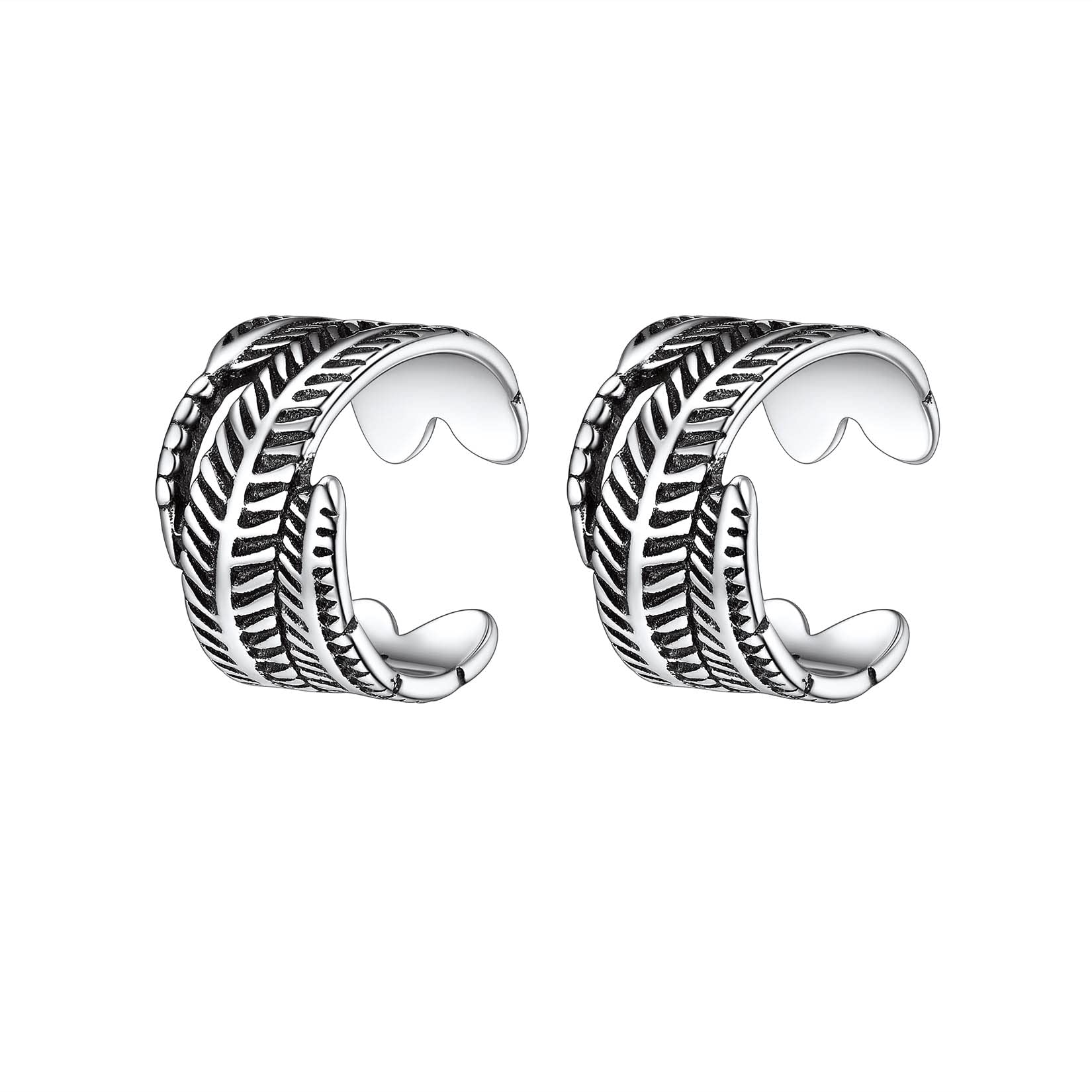 Suplight 925 Sterling Silver Non-Piercing Helix Ear Cuff - Clip on Cartilage Wrap Earrings for Women & Teens | Trendy Boho Style for Parties, Weddings & Everyday Wear