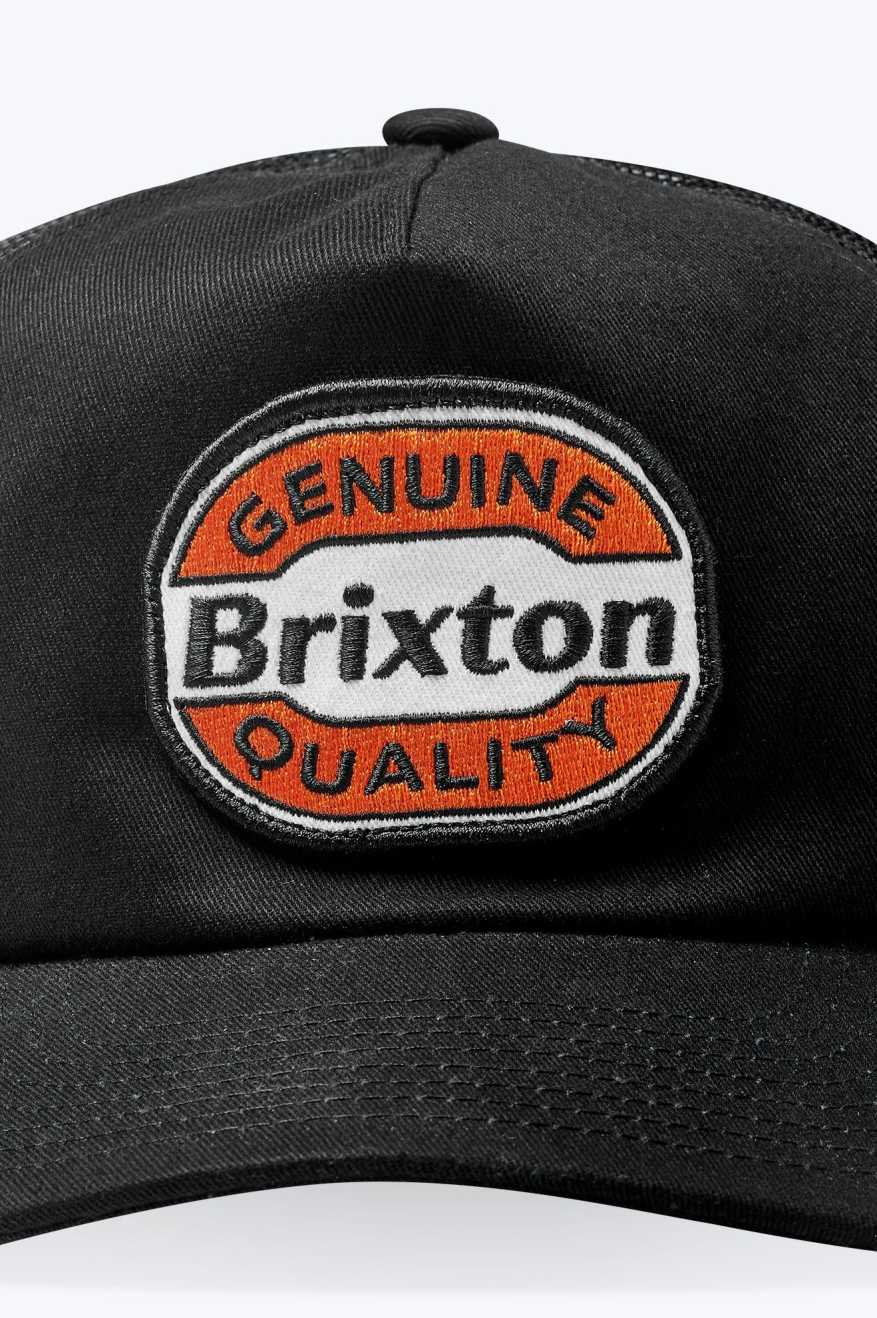 Keaton Netplus Trucker Hat - Black/Black | Adjustable Mesh Back Cap for Men & Women | Perfect for Outdoor Activities, Sports & Casual Wear
