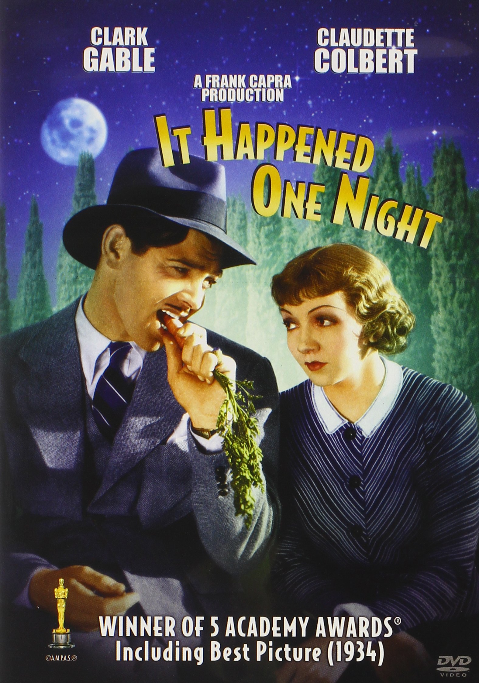 It Happened One Night - Classic Romantic Comedy DVD - Perfect for Movie Nights & Vintage Film Collections