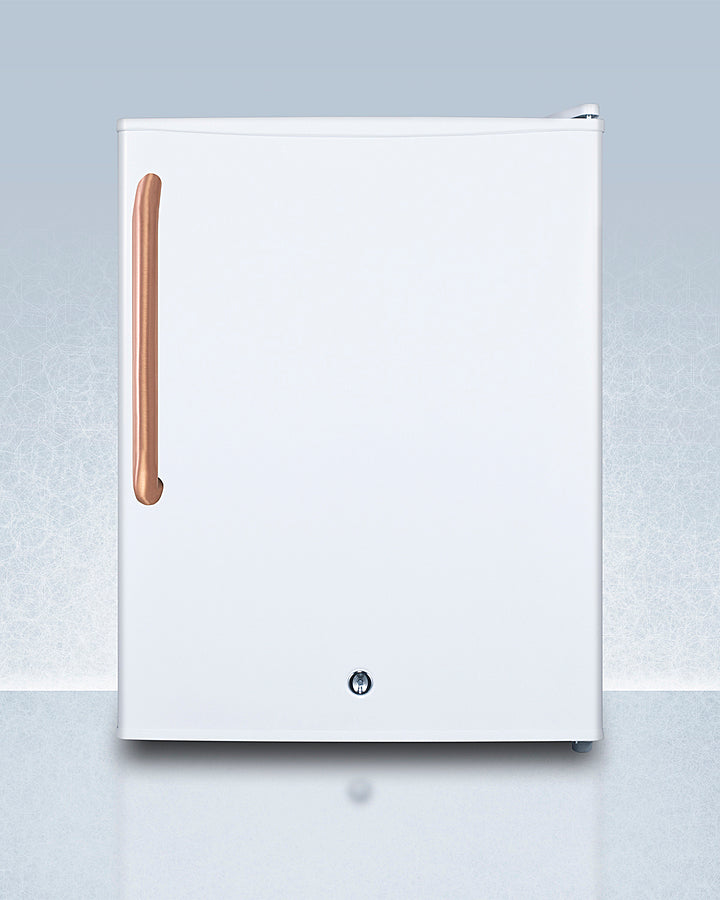 Accucold FS30LTBC Compact All Freezer with Antimicrobial Pure Copper Handle - Perfect for Home, Office, and Small Business Storage Needs