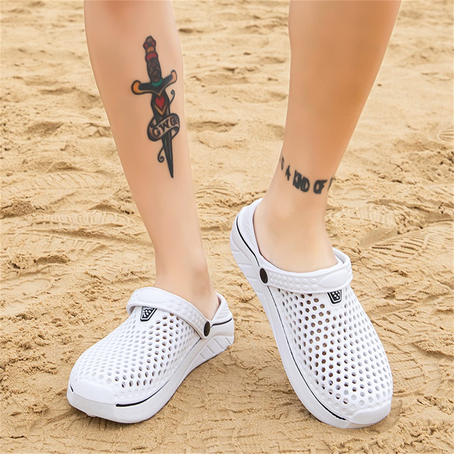 **Women's Garden Clogs - Breathable Water Shoes for Beach, Bathing, Walking & Travel - Comfortable Non-Slip Slippers for Home, Pool & Outdoor Activities**