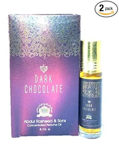 Premium Luxury Long-Lasting Perfumes & Attars for Men & Women - Alcohol-Free, Sweet Fragrance - Dark Chocolate Scent - 8ml Roll-On - Perfect for Gifting, Couples & Everyday Wear