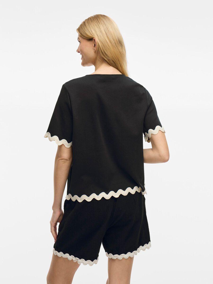Casual Casa T-Shirt for Men & Women - Soft Cotton Black Beauty Tee - Perfect for Everyday Wear, Outings & Relaxation