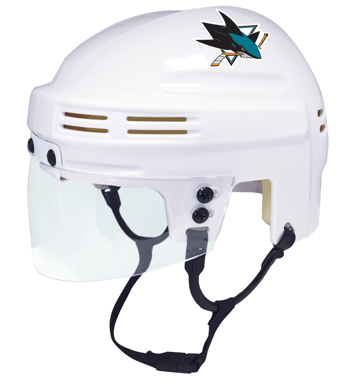 San Jose Sharks NHL Collectible Mini Helmet - Officially Licensed FANZ Collectibles Hockey Memorabilia for Fans & Gift Ideas - Perfect for Display, Sports Decor, and Collectors