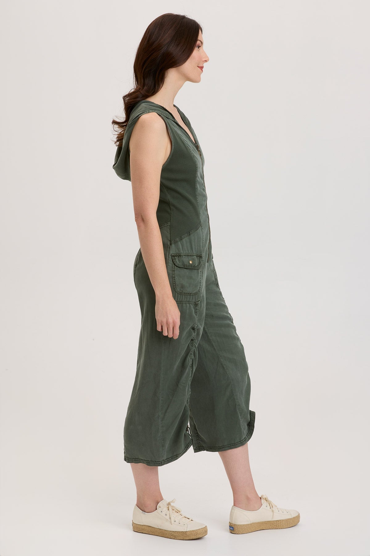 Hewitt Hooded Jumpsuit for Women - Cozy Fleece Loungewear Set with Pockets | Perfect for Home, Travel & Outdoor Activities