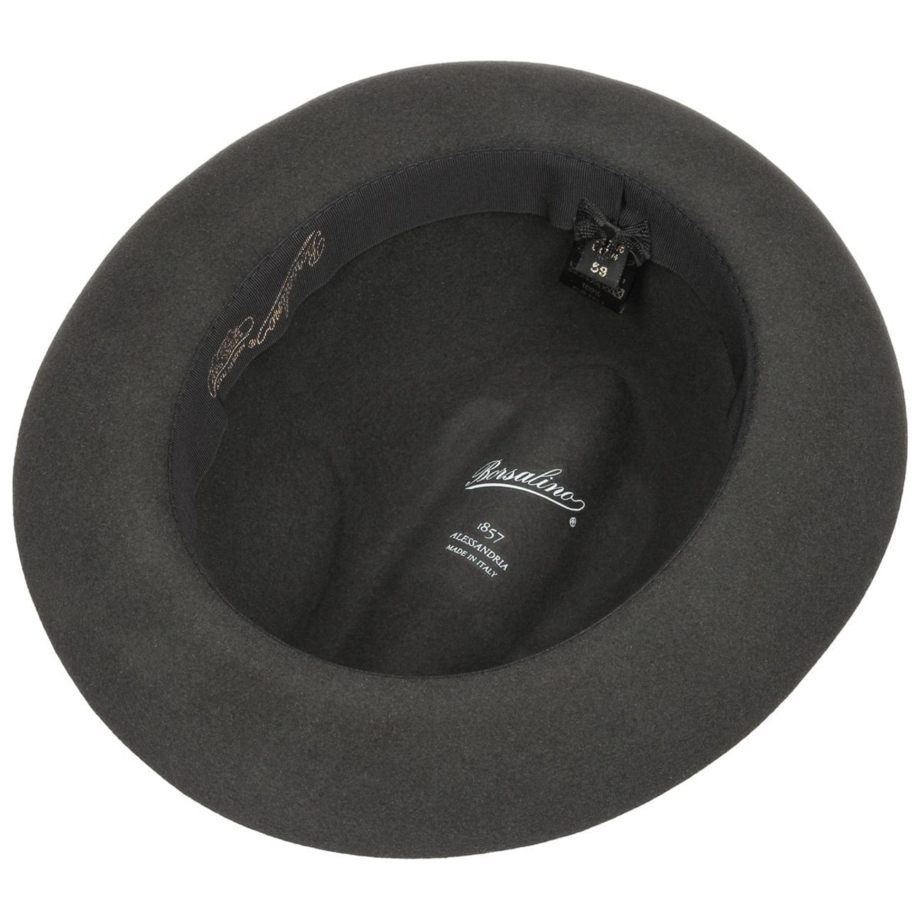 Borsalino Georgio Fur Felt Hat for Men - Classic Winter Fedora with Wide Brim - Perfect for Outdoor Events, Weddings & Cold Weather Fashion