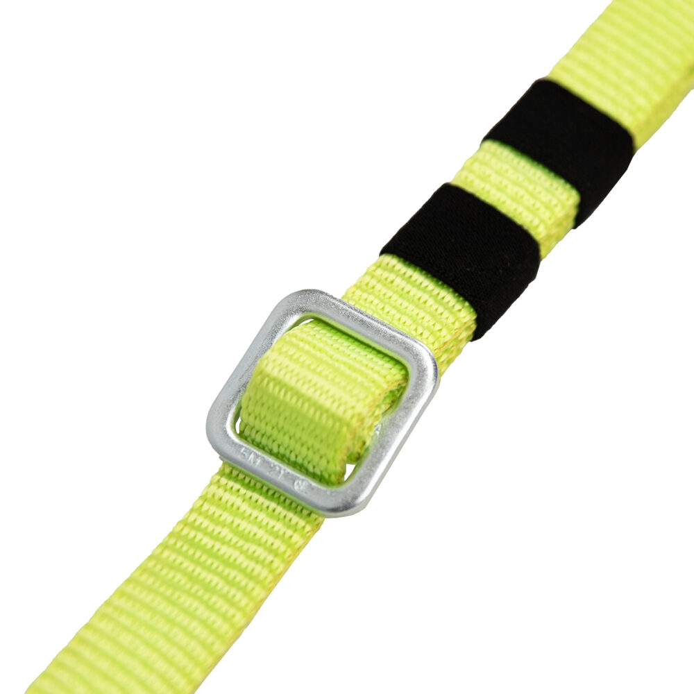 Arc Flash 4' 6' Adjustable Safety Lanyard with Snap Hook & Soft Loop - Fall Protection for Construction, Roofing & Industrial Work