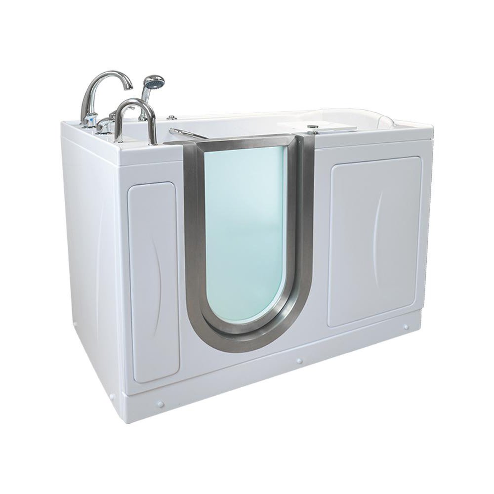 Royal Air & Hydro Massage Acrylic Walk-In Bathtub with Heated Seat - 32