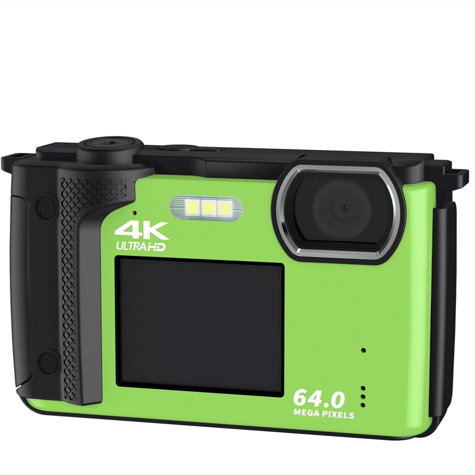 Dual Screen 64MP Digital Camera with WiFi & 4K Video - 2