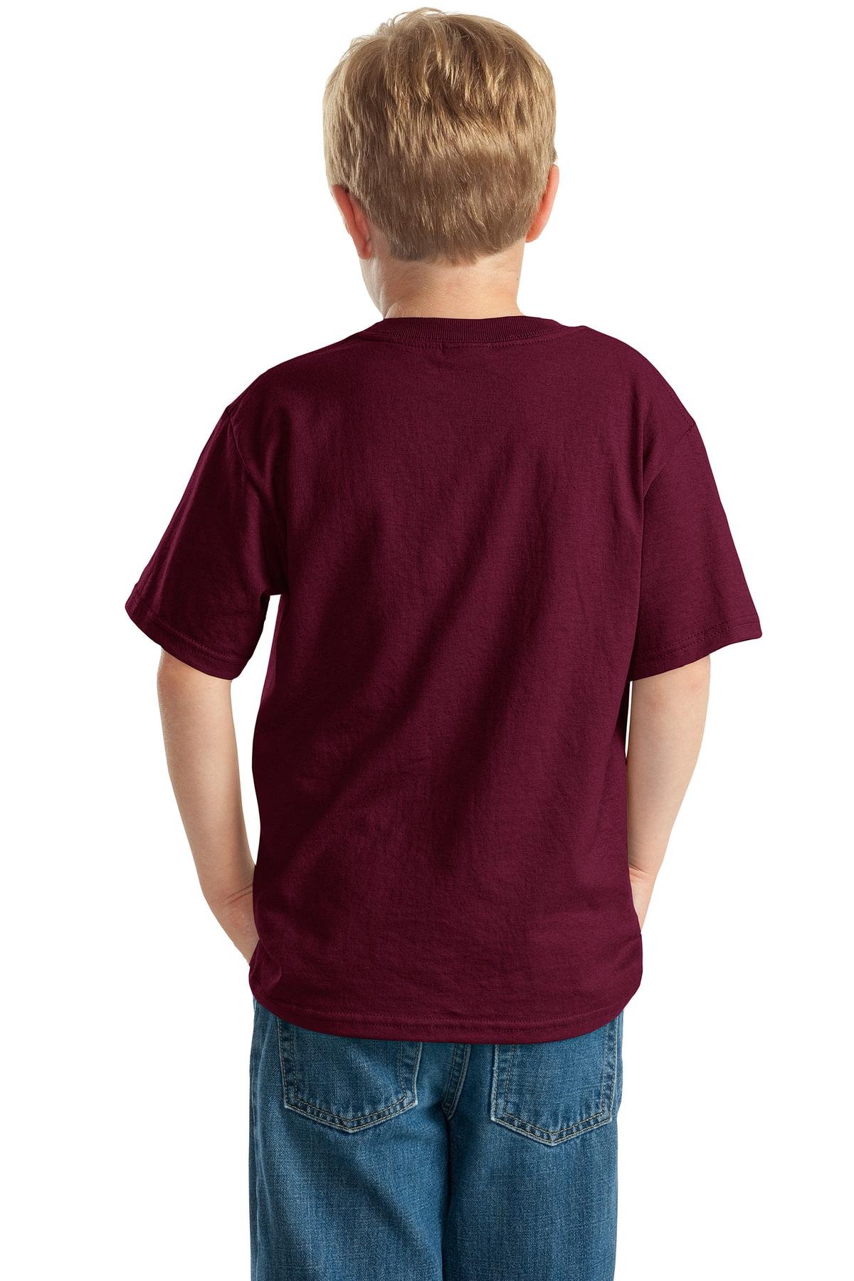 Jerzees Heavyweight Blend Youth T-Shirt - Island Yellow XL | Comfortable Cotton-Polyester Tee for Kids & Teens | Perfect for School, Sports & Casual Wear