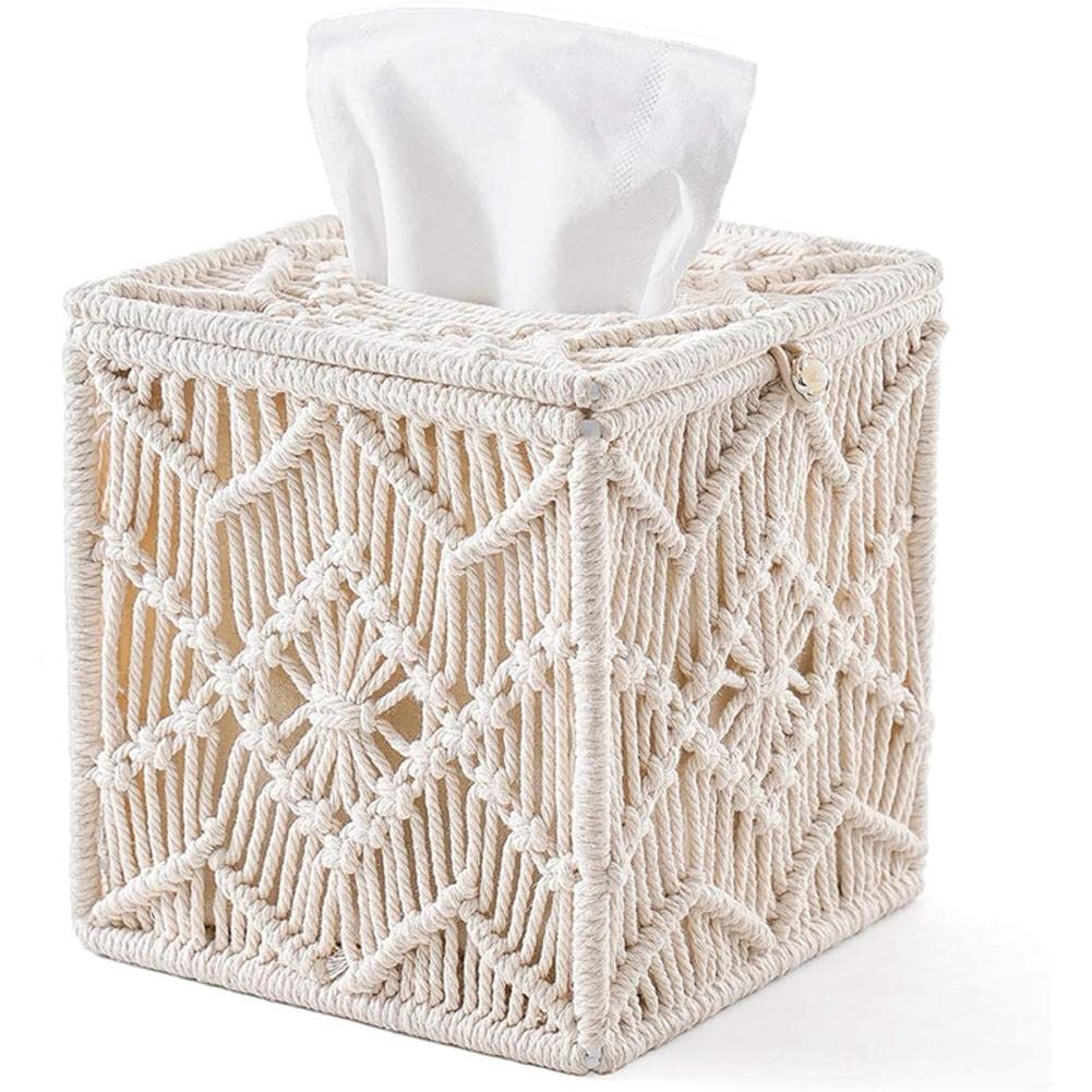 Multifunctional Tissue Box Holder - Wet & Dry Napkin Dispenser for Coffee Table, Desktop & Home Storage | Creative Tissue Organizer for Living Room, Office & Bathroom