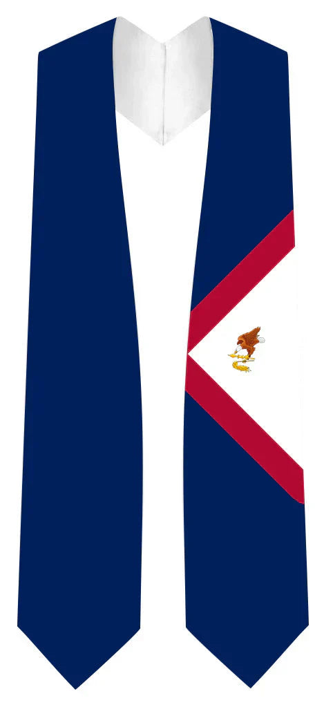 International Flag Graduation Stole - Multicolor Sash for Graduation Ceremony - Perfect for High School & College Commencement