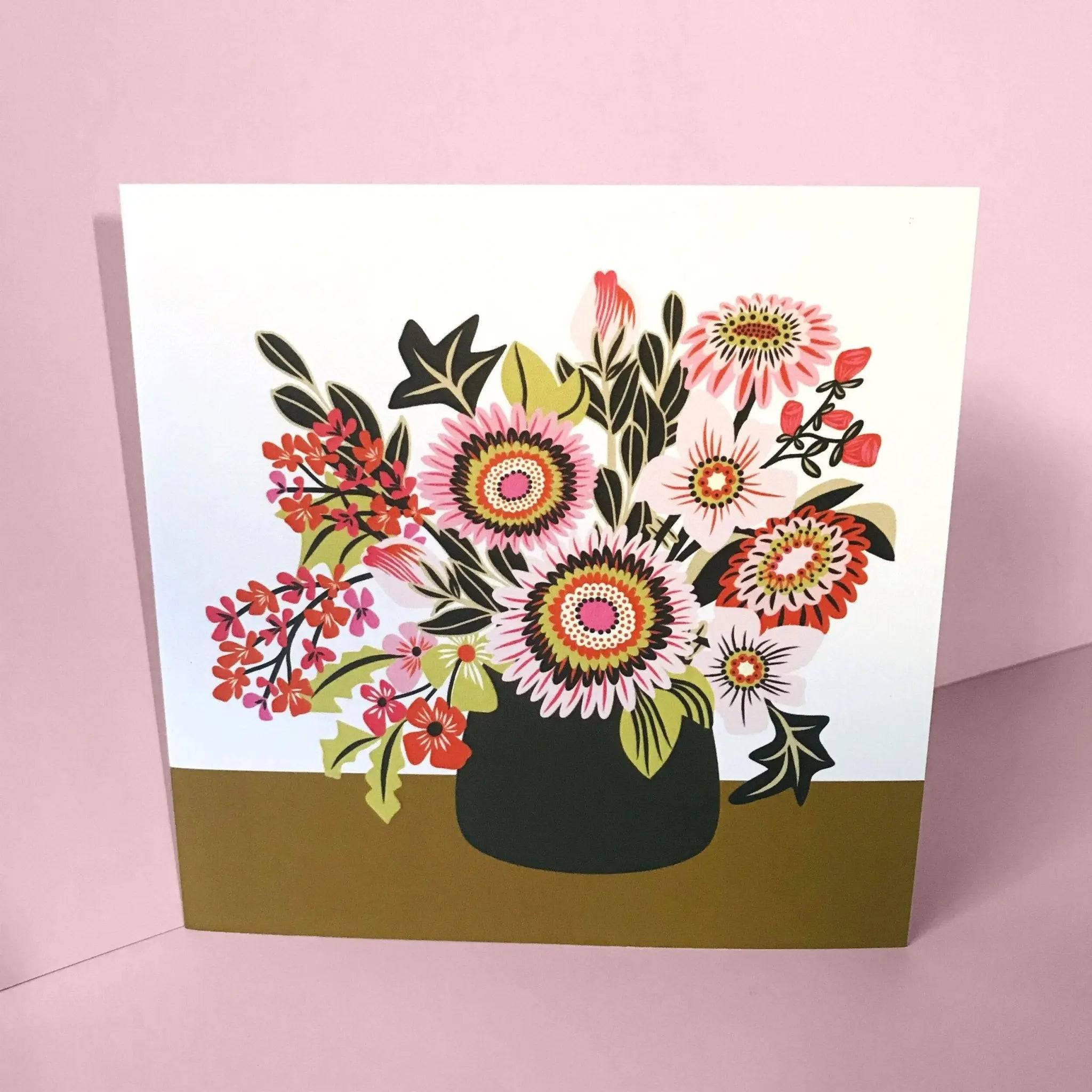 Viola Floral Greeting Card Set - 12 Handmade Flower Design Blank Cards with Envelopes for Birthday, Wedding, Thank You & Special Occasions - Perfect for DIY Invitations & Heartfelt Messages